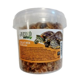 Maistas vandens vėžliams JUKO, 500 ml (90g) Maistas vandens vėžliams JUKO, 500 ml (90g)