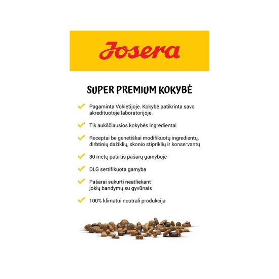 Josera Festival sausas pašaras suaugusiems šunims