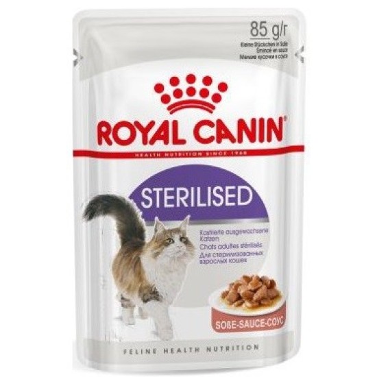 Royal Canin Sterilised in Souce šlapias maistas katėms Royal Canin Sterilised in Souce šlapias maistas katėms