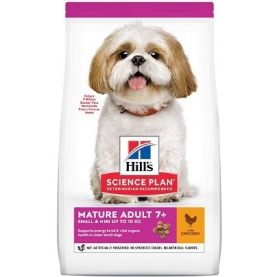 Hill's SP Small & Mini Mature Adult 7+ sausas pašaras šunims