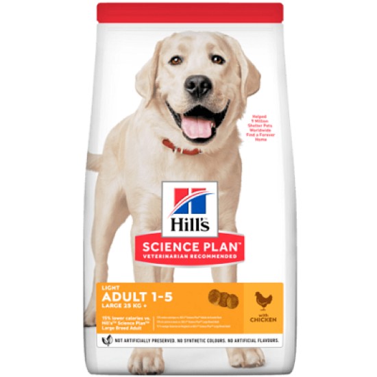 Hill's Science Plan Light Large Breed Adult