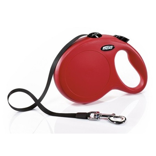 Flexi Classic M juostelinis pavadėlis, iki 25kg, 5m, Mėlynas Flexi Classic M juostelinis pavadėlis, iki 25kg, 5m, Mėlynas