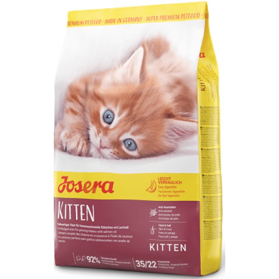 Josera Kitten sausas pašaras kačiukams ir maitinančioms katėms Josera Kitten sausas pašaras kačiukams ir maitinančioms katėms
