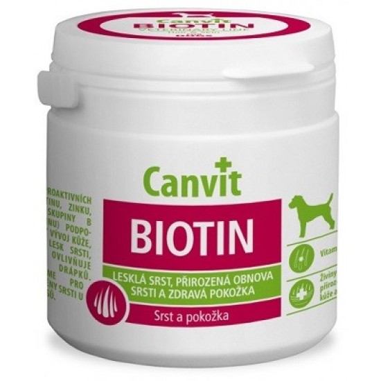 Canvit Biotin tabletės šunims