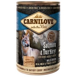 Carnilove Wild Meat Salmon & Turkey konservai šunims su lašiša ir kalakutiena