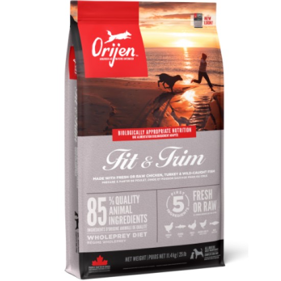 ORIJEN Fit & Trim sausas pašaras šunims