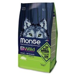 Monge BWILD All Breeds Adult Wild Boar sausas pašaras šunims