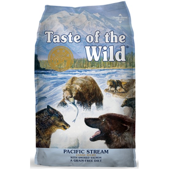 Taste of the Wild Pacific Stream Adult sausas pašaras šunims Taste of the Wild Pacific Stream Adult sausas pašaras šunims