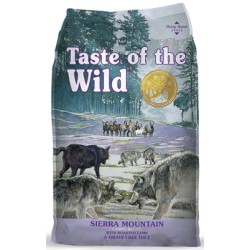 Taste of the Wild Sierra Mountain sausas pašaras šunims