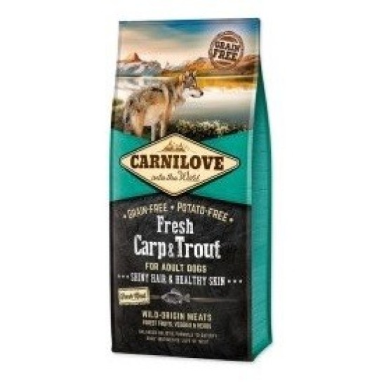 Carnilove Fresh Carp&Trout sausas maistas šunims Carnilove Fresh Carp&Trout sausas maistas šunims
