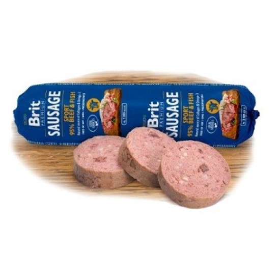 Brit Premium Sport dešra su jautiena ir žuvim šunims