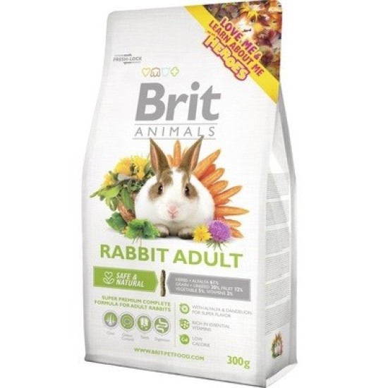 Brit Animals maistas suaugusiems triušiams