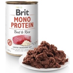 Brit Care Mono Protein Beef&Rice konservai šunims Brit Care Mono Protein Beef&Rice konservai šunims