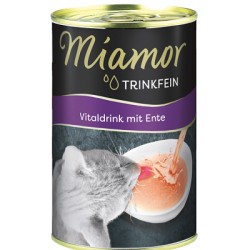 Miamor Trinkfein Vitaldrink geriamieji konservai katėms su antiena