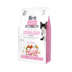 Brit Care Cat Sterilized Sensitive begrūdis sausas maistas sterilizuotoms jautrioms katėms  Brit Care Cat Sterilized Sensitive begrūdis sausas maistas sterilizuotoms jautrioms katėms
