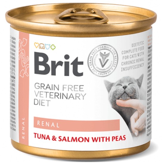 Brit Veterinary Diets Renal konservai katėms