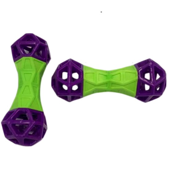 Žaislas šuniui guminis hantelis, 7x18cm 