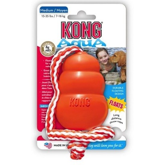 KONG AQUA, plūduriuojantis žaislas šunims, M 