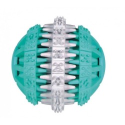 Žaislas šuniui kietos gumos dygliuotas kamuoliukas,  6 cm