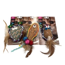 Žaislas katei kamštinės medžiagos gyvūnas