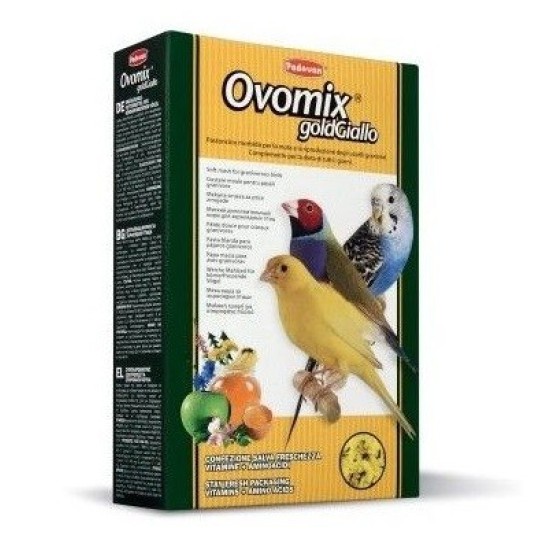 Ovomix Gold Giallo minkštas lesalas paukščiams Ovomix Gold Giallo minkštas lesalas paukščiams