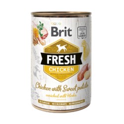 Brit Fresh Chicken&Sweet Potato konservai šunims