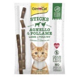 Gimcat GF Sticks Lamb&Poultry skanėstas katėms su ėriena ir paukštiena