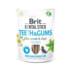Brit Dental Stick Teeth&Gums Chamomile&Sage skanėstas šunims Brit Dental Stick Teeth&Gums Chamomile&Sage skanėstas šunims