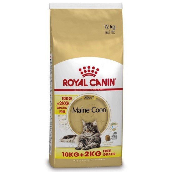 Royal Canin FBN Maine Coon 10 kg + 2 kg nemokamai Royal Canin FBN Maine Coon 10 kg + 2 kg nemokamai