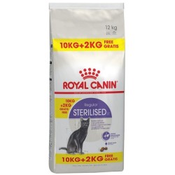 Royal Canin FHN Sterilised 10 kg + 2 kg nemokamai