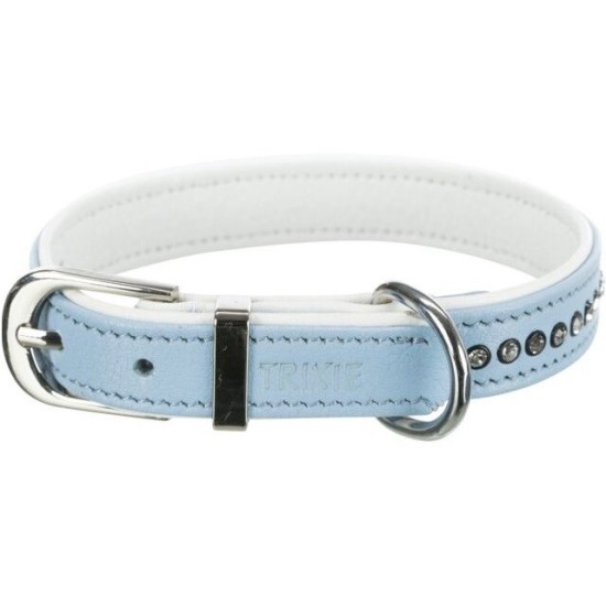 TRIXIE Active Comfort odinis antkaklis su akmenukais TRIXIE Active Comfort odinis antkaklis su akmenukais