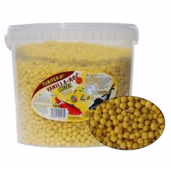 Maistas tvenkinio žuvims KOI VANILLA granulės 5 l Maistas tvenkinio žuvims KOI VANILLA granulės 5 l