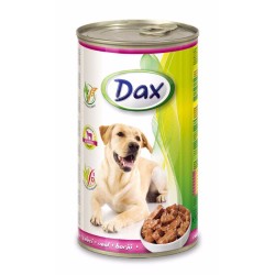 Dax Dog gabaliukai veršiena konservas 1240 g Dax Dog gabaliukai veršiena konservas 1240 g