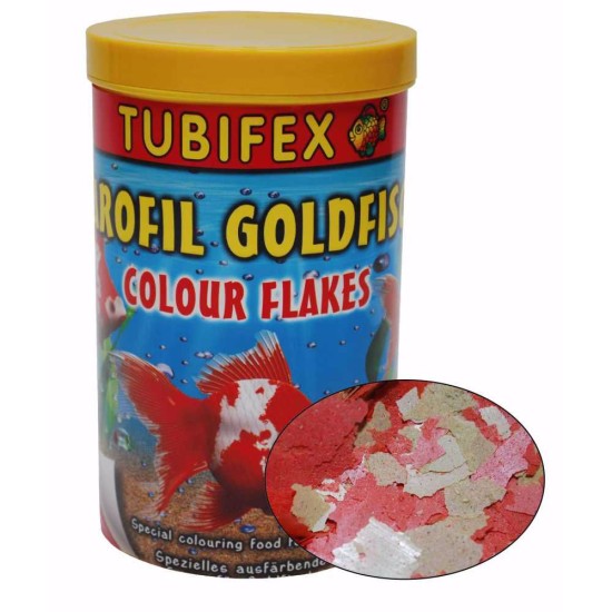 Maistas auksinėms žuvytėms Tubifex Karofil Goldfish, 250 ml