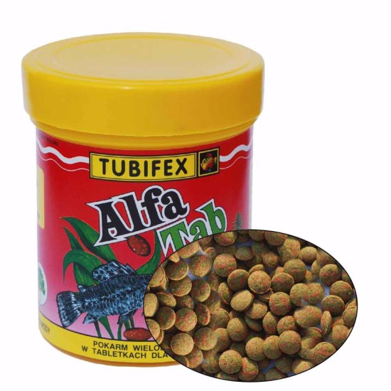 Maistas žuvims Tubifex Alfa Tab, 125 ml