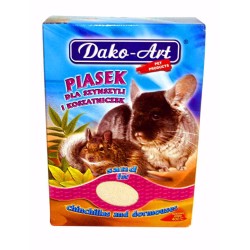 Mineralinis smėlis šinšila aštuoni Dako 1,5 kg Mineralinis smėlis šinšila aštuoni Dako 1,5 kg