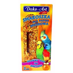 Skanėstas maža papūga su medumi Dako (2 vnt)