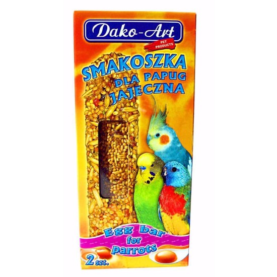 Skanėstas maža papūga su kiaušiniu Dako (2 vnt)