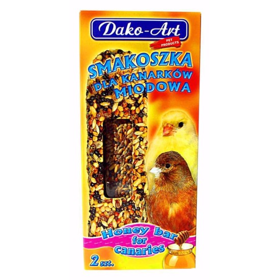 Skanėstas kanarėlė su medumi Dako (2 vnt)