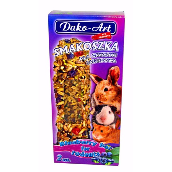 Skanėstas graužikams su mėlynėmis Dako (2 vnt)