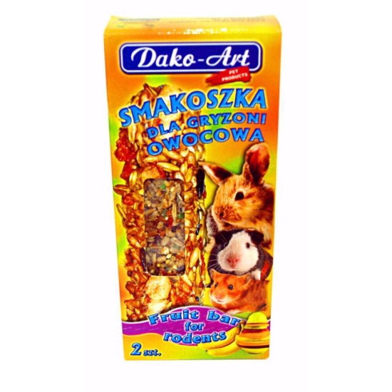 Skanėstas graužikams su vaisiais Dako (2 vnt.)