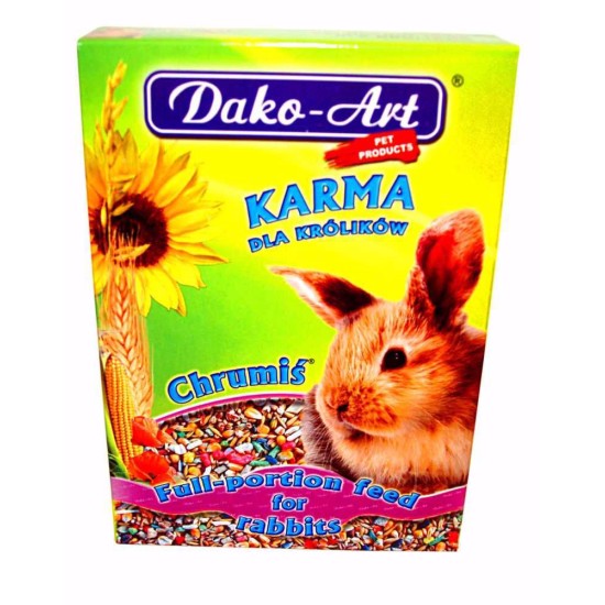 Pašaras triušiams Dako 500 g