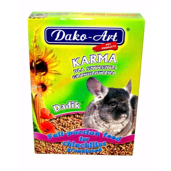 Granulės šinšila Dako 500 g Granulės šinšila Dako 500 g