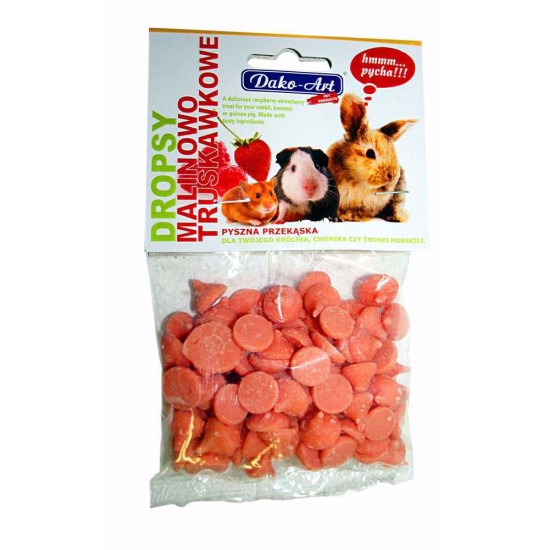 Papildai graužikams avietė-braškė Dako 75 g