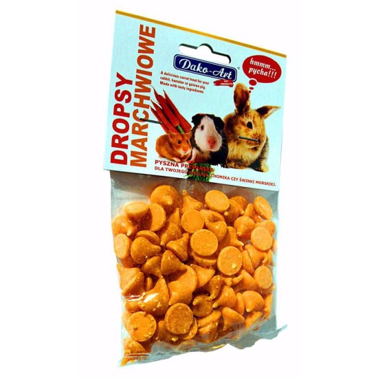 Delikatesas graužikams morka Dako 75 g