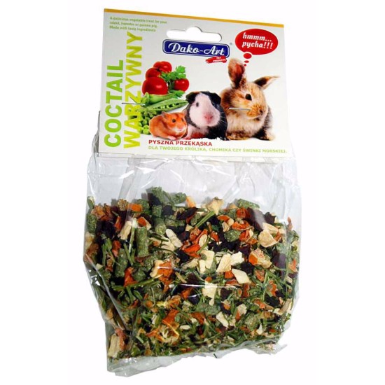 Džiovintos daržovės graužikams Dako 75 g