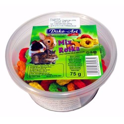 Presuoti ratai graužikams Dako 75 g Presuoti ratai graužikams Dako 75 g