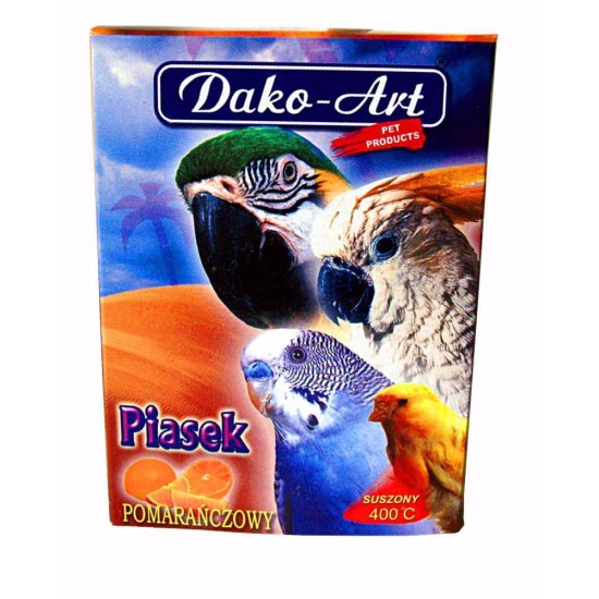 Mineralinis smėlis paukštis su apelsinu Dako 250 g