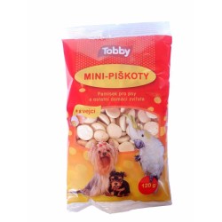 Sausainiai maistas mini Tobby 120 g Sausainiai maistas mini Tobby 120 g