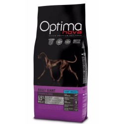 Sausas šunų maistas OPTIMAnova Dog Adult Giant Chicken & Rice su vištiena ir ryžiais, 12 kg